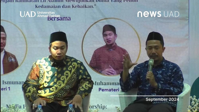 BEM FKIP Universitas Ahmad Dahlan (UAD) Selenggarakan Tablig Akbar Peringatan Maulid Nabi Muhammad Saw (Dok. Dinda)