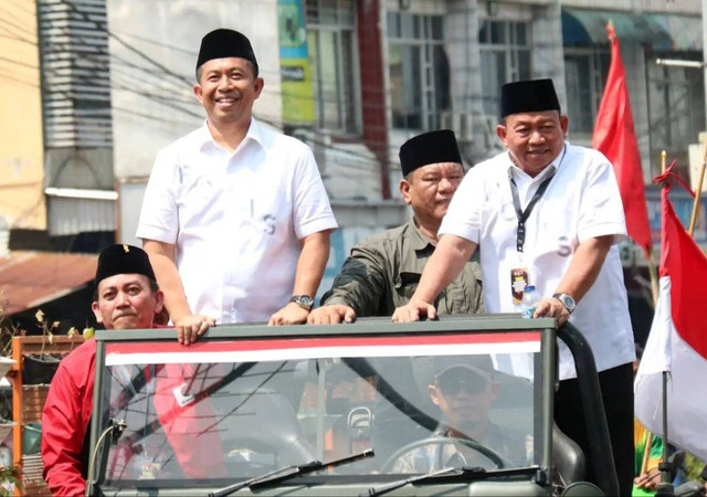 Pasangan calon Wali Kota dan Wakil Wali Kota Lubuklinggau, Rodi Wijaya-Imam Senen. (ist)