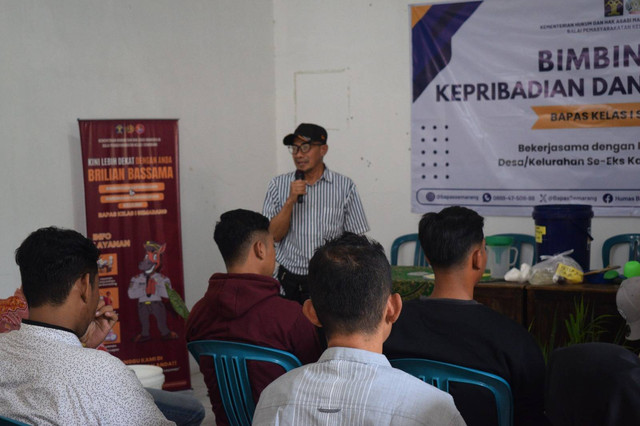 Bimbingan Kepribadian dan Kemandirian Keliling Bagi Klien Pemsyarakatan (BRILIAN) Bapas Semarang di Demak