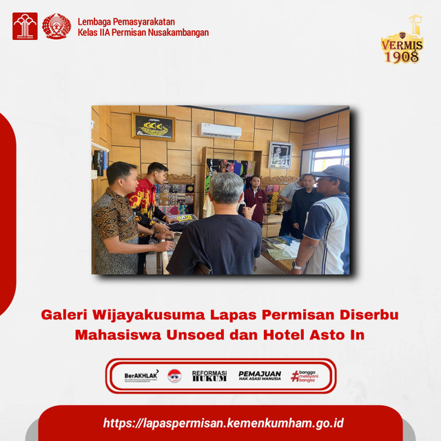 Galeri Wijayakusuma Lapas Permisan Diserbu Mahasiswa Unsoed dan Hotel Aston Inn