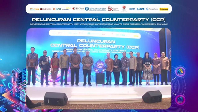 Peluncuran Central Counterparty oleh Bank Indonesia pada Senin (30/9/2024). Foto: bi.go.id