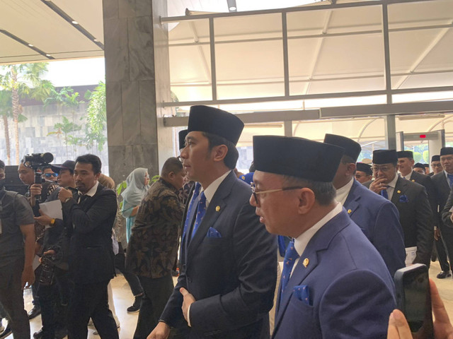 Suasana jelang pelantikan anggota DPR dan DPD Periode 2024-2029 di Kompleks Parlemen Senayan, Selasa (1/10/2024). Foto: Luthfi Humam/kumparan