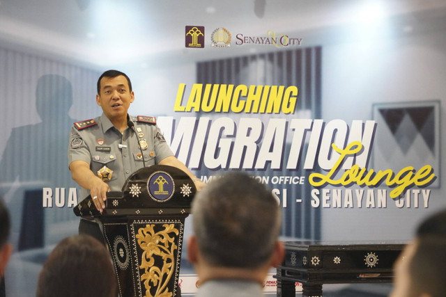 Ditjen Imigrasi meresmikan unit layanan keimigrasian di Senayan City Mall lantai 6 pada hari Senin (30/9/2024). Foto: Dok. Istimewa