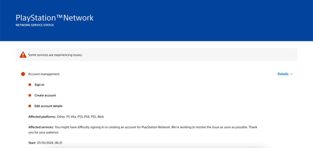 Jaringan PlayStation Network Down. Foto: PlayStation Network