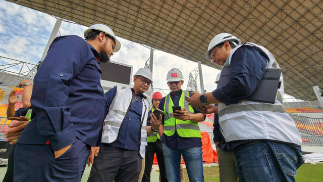 Lonjakan Trafik 5G Telkomsel di PON XXI. Foto: Telkomsel