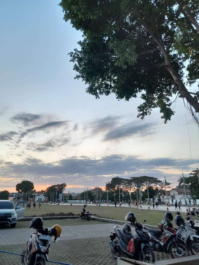 Alun-alun Pancasila Kebumen, foto hasil jepretan Citra Merafigliosi