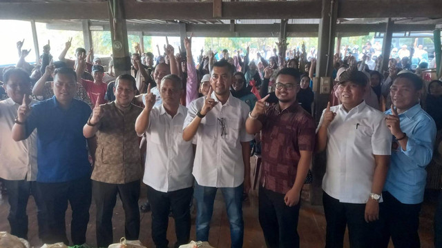 Kampanye dialogis paslon AR-Rahman di Kelurahan Cempalagi, Kecamatan Tempe. Foto: Dok. Kabar Wajo