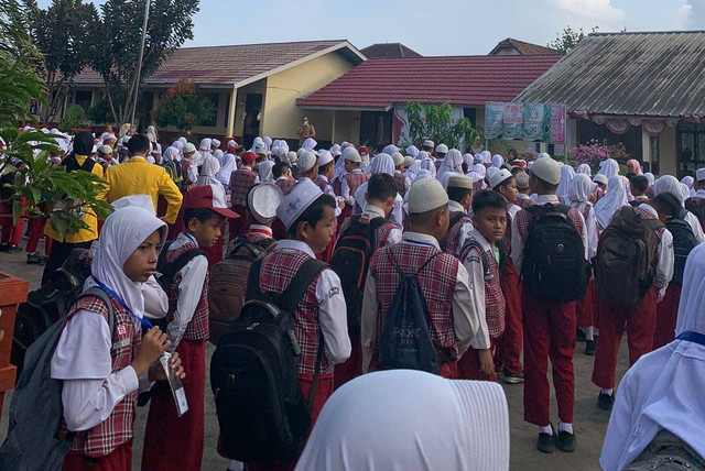 Dokumentasi asli penulis saat melakukan observasi di SD Negeri 02 Indralaya Utara