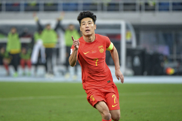 Wu Lei pemain sepak bola dari Cina. Foto: AFP