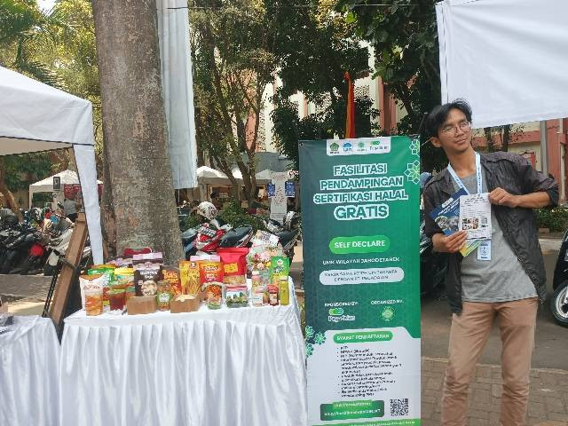 Dokumentasi Kegiatan Bazzar UIN jakarta halal Fair 2024