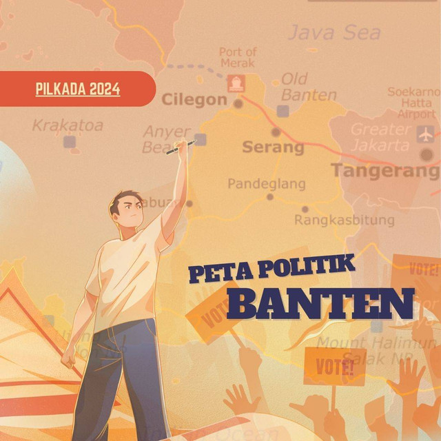 Ilustrasi Peta Politik Banten di Pilkada 2024 (Sumber : Ihttps://www.canva.com/design/DAGSfIzPKKw/KGnuSkjOI1Pzm3p6Sw7aVA/edit?ui=eyJEIjp7IlEiOnsiQSI6dHJ1ZX19fQ)