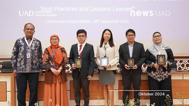 FKM Universitas Ahmad Dahlan (UAD) berkolaborasi dengan Seameo Recfon menggelar seminar internasional (Dok. Humas dan Protokol UAD)