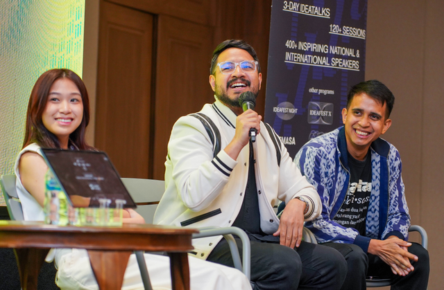 Andovi Da Lopez dan Jovial Da Lopez di IdeaFest 2024. Foto: Istimewa