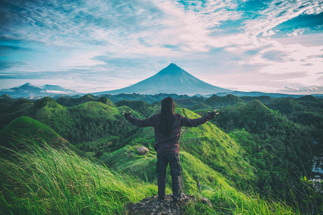 Taman Langit Gunung Banyak (Foto hanya ilustrasi, bukan tempat sebenarnya) Sumber: pexels/ Archie Binamira