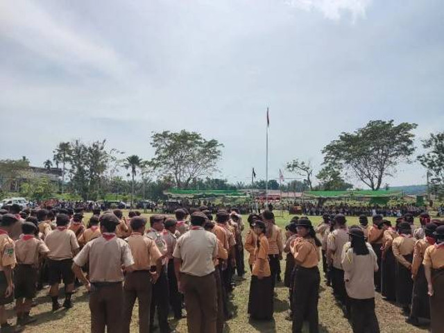 PTPN IV Regional V Fasilitasi Perkemahan 784 Peserta Gerakan Pramuka di Sanggau