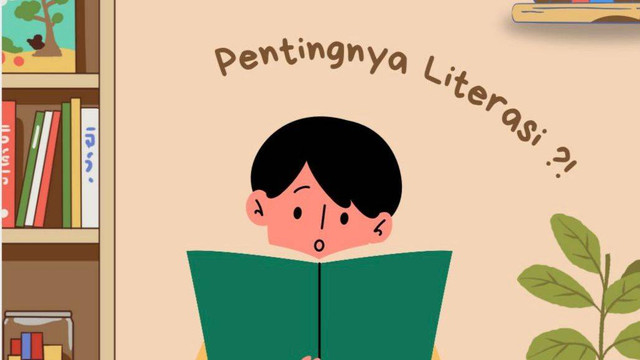 Generasi Emas yang Terancam: Mengatasi Krisis Literasi Untuk Masa Depan Cerah Bangsa (image: Angie Nova Callysta, dibuat di Canva)