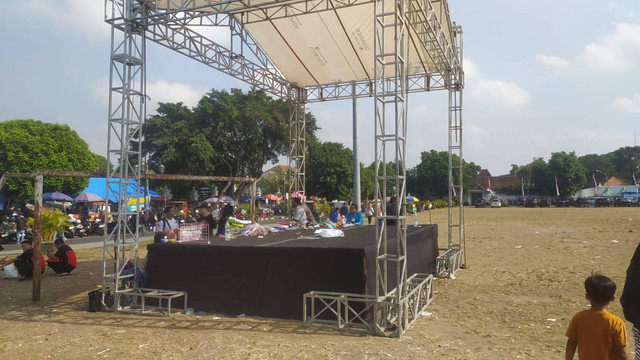 Keluhan masyarakat soal dugaan penipuan jalan sehat dan funbike di Alun-alun Kidul. Foto: Dok. Istimewa