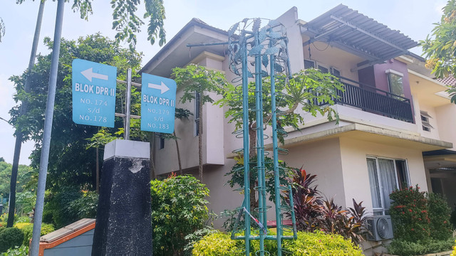 Suasana kawasan Komplek Rumah Dinas DPR RI di Kalibata, Jakarta Selatan, Senin (7/10/2024). Foto: Thomas Bosco/kumparan