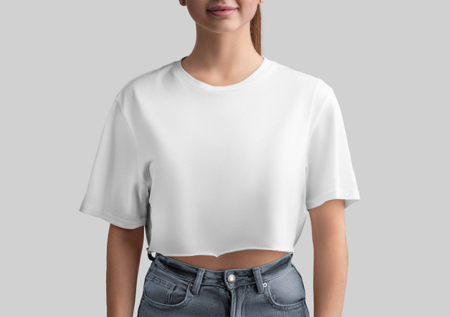 Ilustrasi pakaian crop top. Foto: Shutterstock