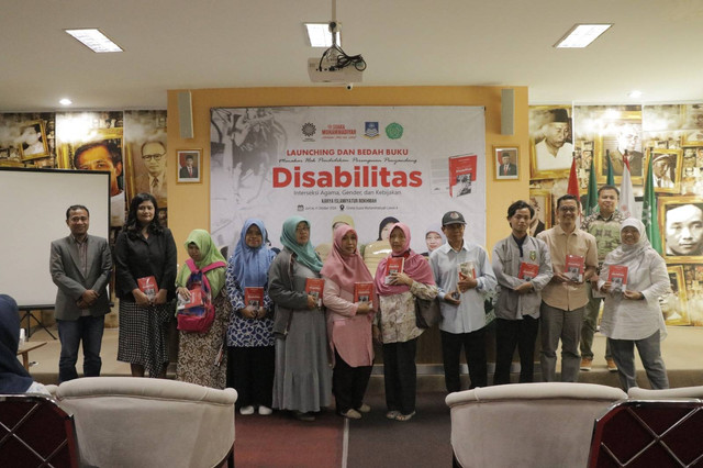 bedah buku Menakar Hak Pendidikan bagi Perempuan Penyandang Disabilitas di Suara Muhammadiyah