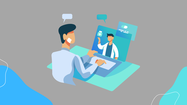 Sumber: Dokumentasi Penulis (Ilustrasi Penggunaan Telemedicine dalam Komunikasi Keperawatan)