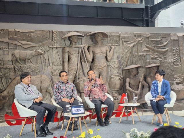 Suasana media Briefing Penguatan BUMN Menuju Indonesia Emas di Sarinah, Jakarta Pusat pada Selasa (8/10/2024). Foto: Argya D. Maheswara/kumparan 