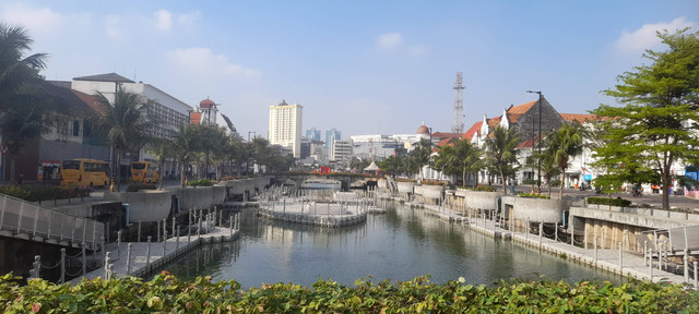 Kawasan Kali Besar Kota Tua, Jakarta. Foto: Milik pribadi/Tiara Candra N