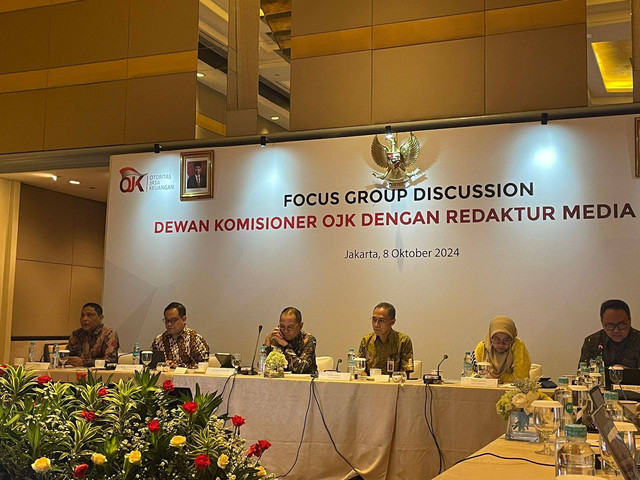 Focus Group Discussion Dewan Komisioner OJK dengan Redaktur Media. Foto: Nicha Muslimawati/kumparan