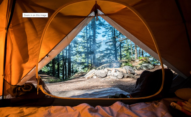 rengganis campsite ciwidey. Foto hanyalah ilustrasi, bukan tempat yang sebenarnya. Sumber: Unsplash/Scott Goodwill