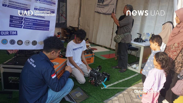 Tim Robotik UAD Meriahkan Manunggal Fair Kulon Progo (Dok. RDC)