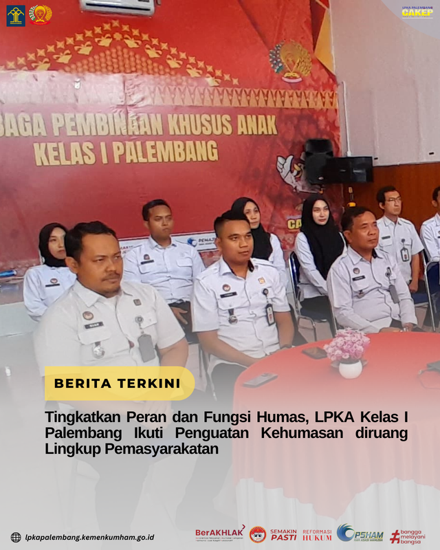 Humas LPKA Palembang