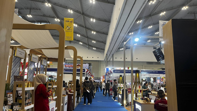 Suasana Trade Expo Indonesia 2024 di ICE BSD, Tangerang, Banten, Rabu (9/10/2024). Foto: Widya Islamiati/kumparan