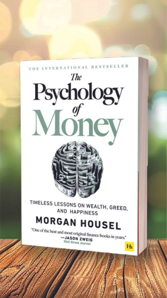 Review buku The Psychology of Money, karya Morgan Housel. | (Gambar: Rivan Efendi)