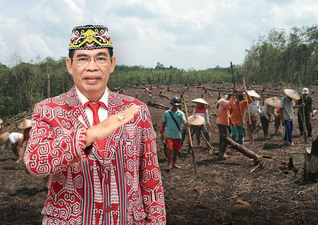 Mengenang momentum Hari Kebangkitan Peladang yang jatuh pada 9 Maret. Foto: Dok. Istimewa