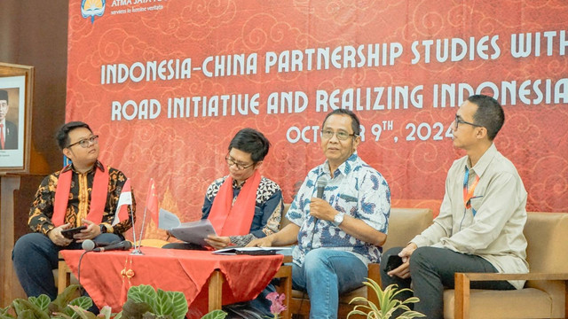 UAJY bekerja sama dengan Saraswati Institute meluncurkan program Indonesia-China Partnership Studies (INCHIP). Foto: istimewa