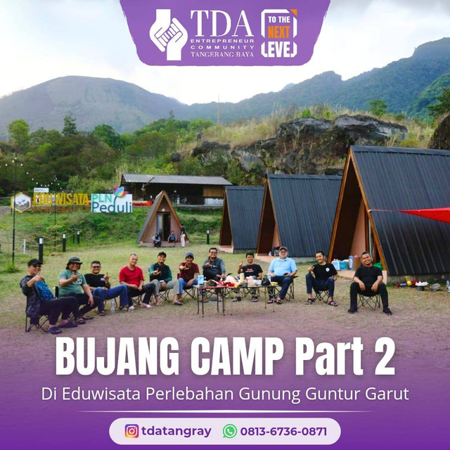 TDA Tangerang Raya Gelar Bujang Camp