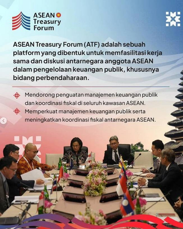 Ilustrasi: Launching & First Meeting Menuju ASEAN Treasury Forum (ATF). Dok. Instagram @ditjenperbendaharaan