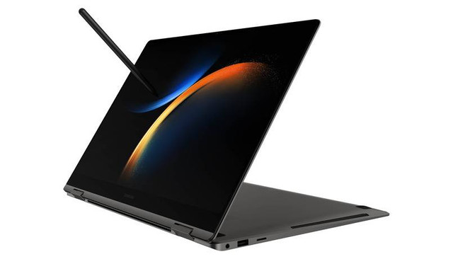 Ilustrasi laptop touchscreen. Foto: Samsung 