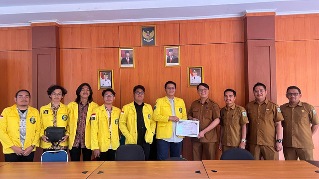 Tim GEOFLORIDO bersama Dinas PUPR Kota Sungai Penuh