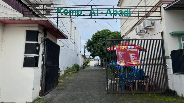 Kompleks Al Abadi, lokasi Murni Daycare Medan. Foto: Tri Vosa Fabiola Ginting/kumparan