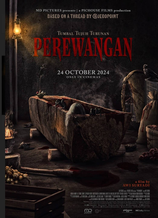 Poster dan first look film Perewangan. Foto: Dok. Istimewa