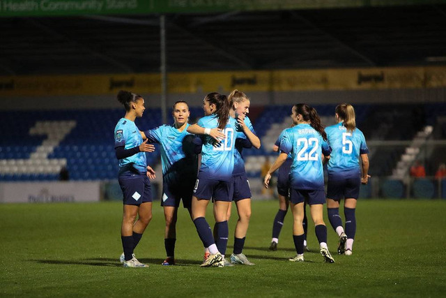 London City Lionesses usai menang 0-1 atas Southampton di Prides Womens League Cup, Kamis (3/10). Foto: Dok. London City Lionesses