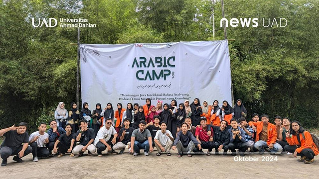 Mukhayyam Lughah Al-Arabiyyah Program Studi Bahasa dan Sastra Arab Universitas Ahmad Dahlan (UAD) (Dok. HMPS BSA UAD)