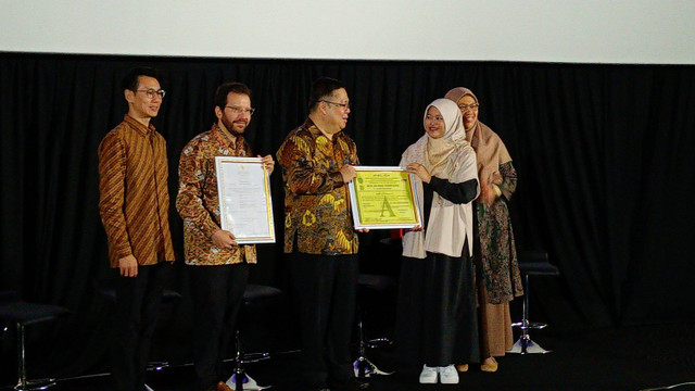 Acara Penyerahan Sertifikat Halal Cinepolis Indonesia. Foto: Aprilandika Pratama/kumparan