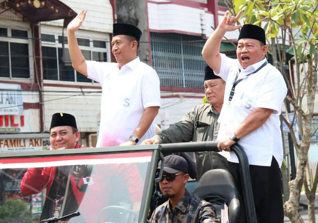 Pasangan calon Wali Kota dan Wakil Wali Kota Lubuklinggau Nomor Urut 1, Rodi Wijaya dan Imam Senen (ROIS). (ist)