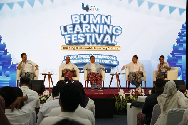 InJourney gelar Roadshow BUMN Learning Festival (BLF) 2024 di Denpasar, Bali, Kamis (10/10/2024). Foto: Dok. InJourney