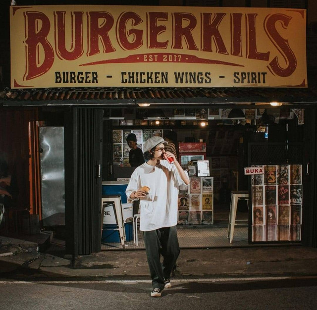 Burgerkils, usaha burger lokal asal Pontianak kini telah mendapat sertifikat halal MUI. Foto: Dok. Instagram @burgerkils.id