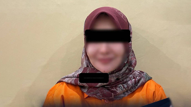 ML (32) selebgram yang juga eks caleg di Aceh ditangkap terkait kasus penyebaran konten asusila di TikTok. dok. Instagram Humas Polda Aceh.