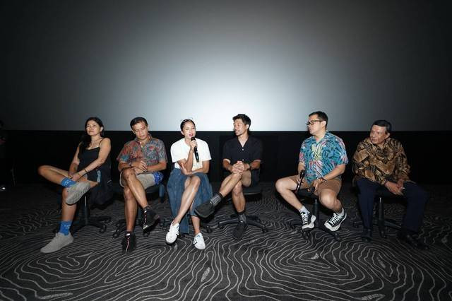 Pemain Film Tuhan Izinkan Aku Berdosa, Foto: Vincentius Mario/kumparan. 