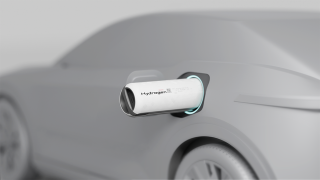 Toyota Motor Corporation (TMC) perkenalkan teknologi Portable Hydrogen Cartridge di ajang Japan Mobility Show Bizweek 2024. Foto: Toyota